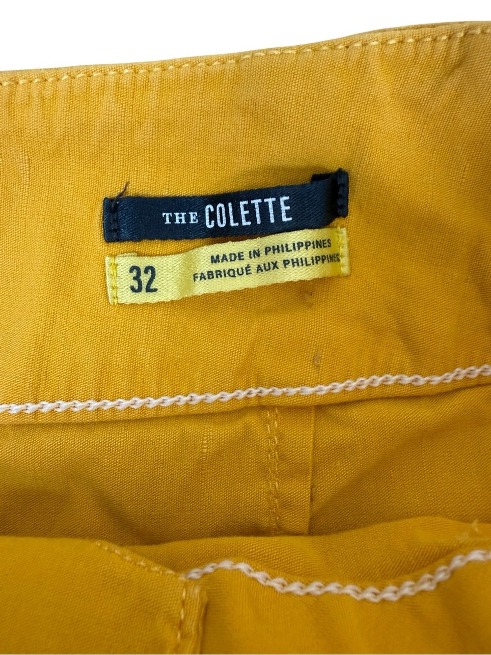 Maeve The Colette Yellow Wide Leg Crop Pants Size 32 - Picture 5 of 11